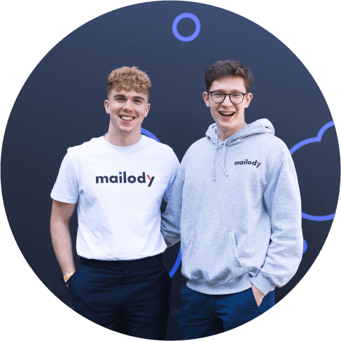 Thomas Grabner und Tizian Bauer, Mailody Gründer