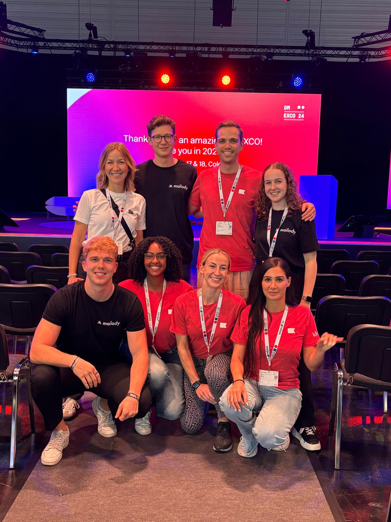 Das Mailody-Team auf der DMEXCO-Bühne