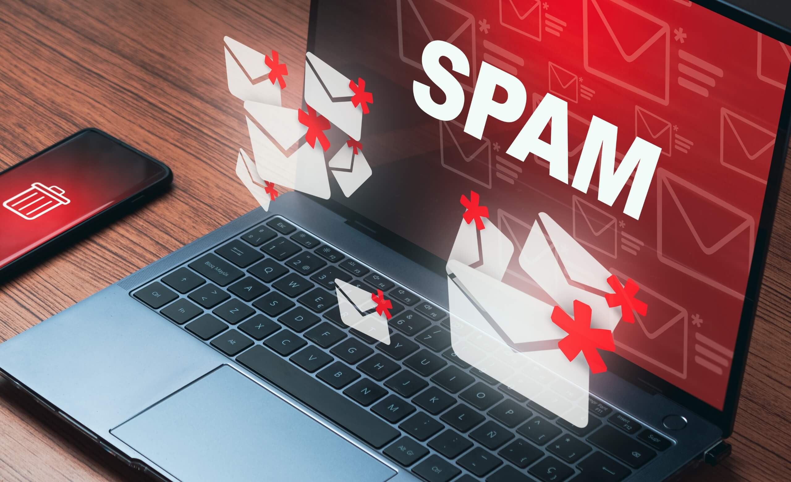 Blogbeitrag Emails als Spam markiert