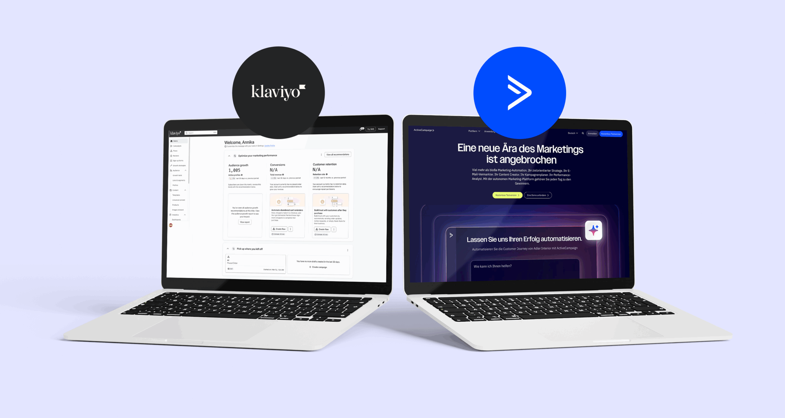 Active Campaign vs Klaviyo